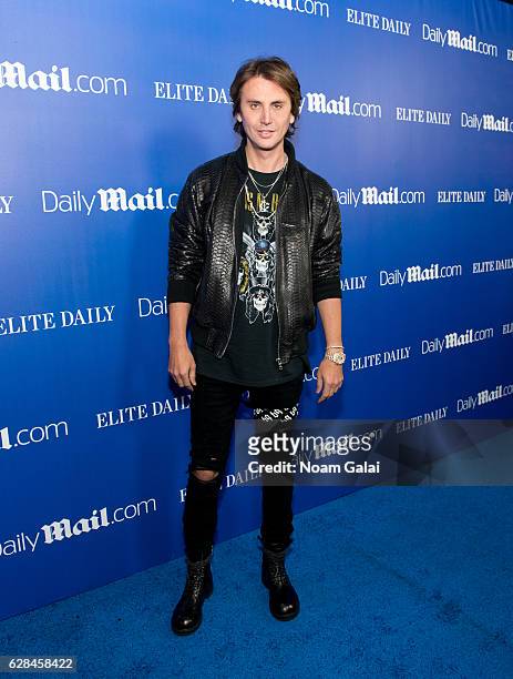 Jonathan Cheban attends the DailyMail.com and Elite Daily holiday party at Vandal on December 7, 2016 in New York City.