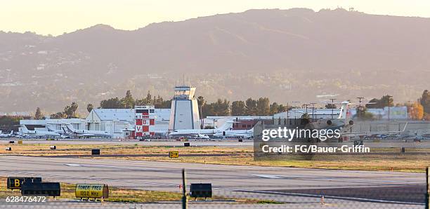 Van Nuys Airport on December 03, 2016 in Van Nuys, California.