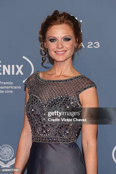 Ana Layevska attends the Premio Iberoamericano De Cine Fenix 2016 at Teatro de La Ciudad on December 7, 2016 in Mexico City, Mexico.