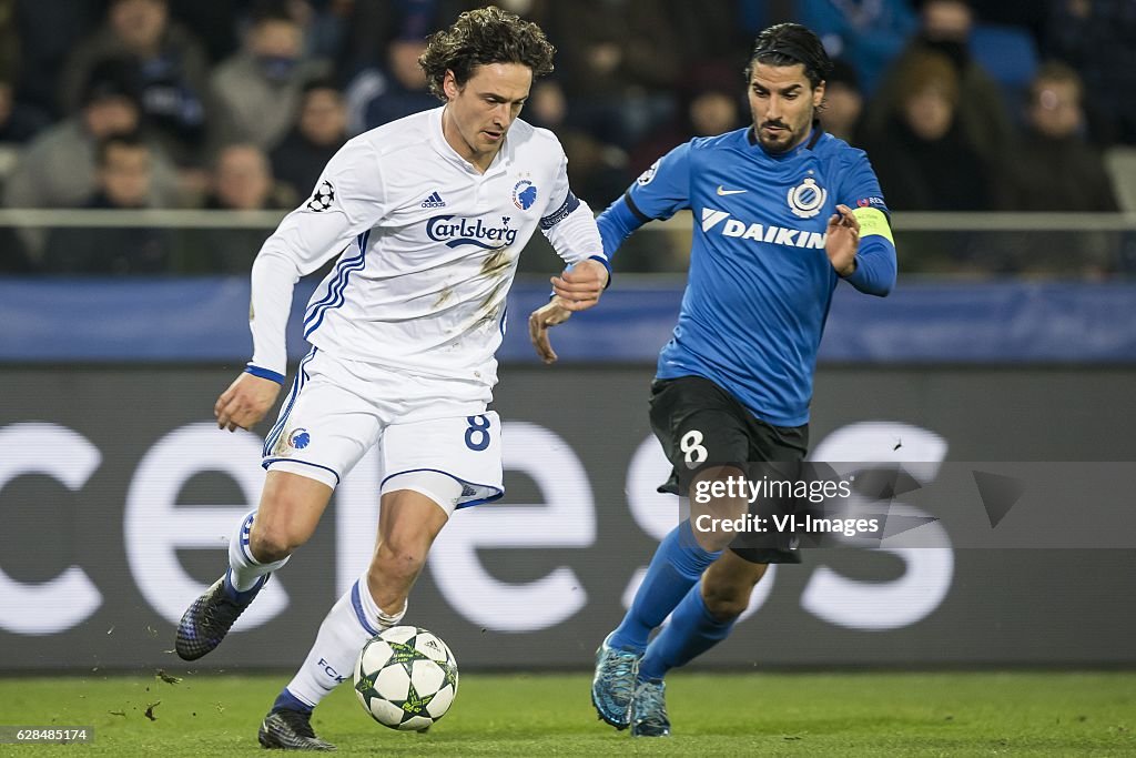 UEFA Champions League"Club Brugge v FC Kopenhagen"