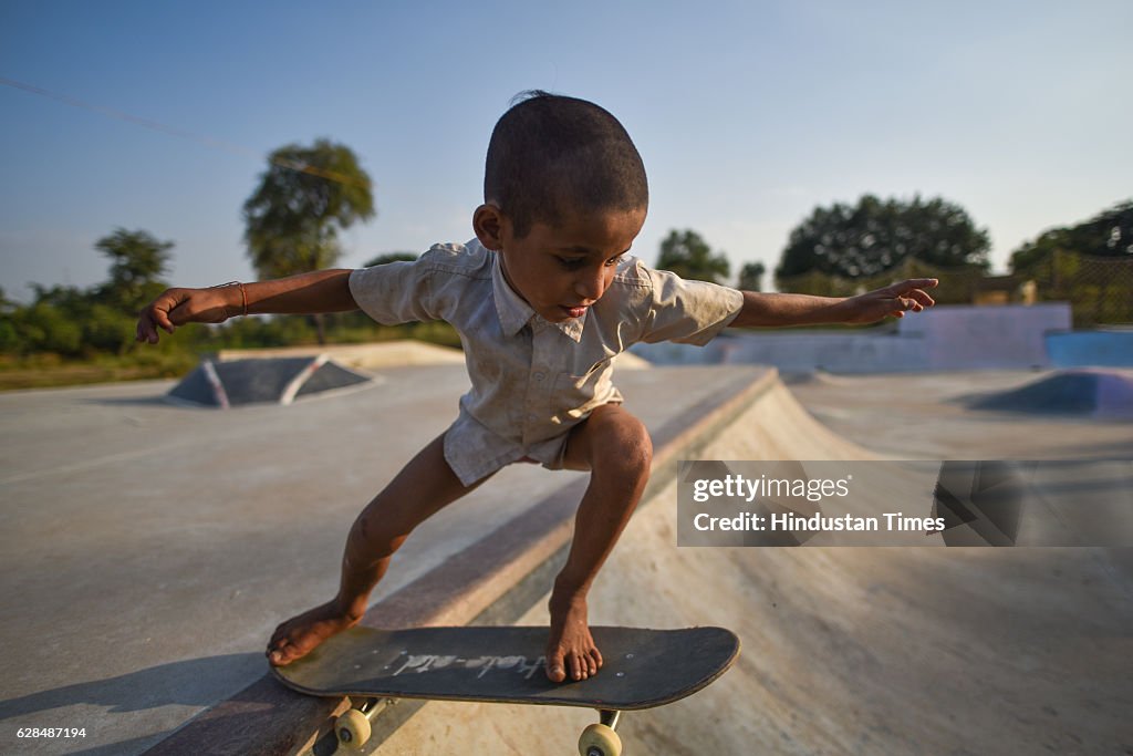 Special Story On Janwaar Castle, Indias First Rural Skate Park