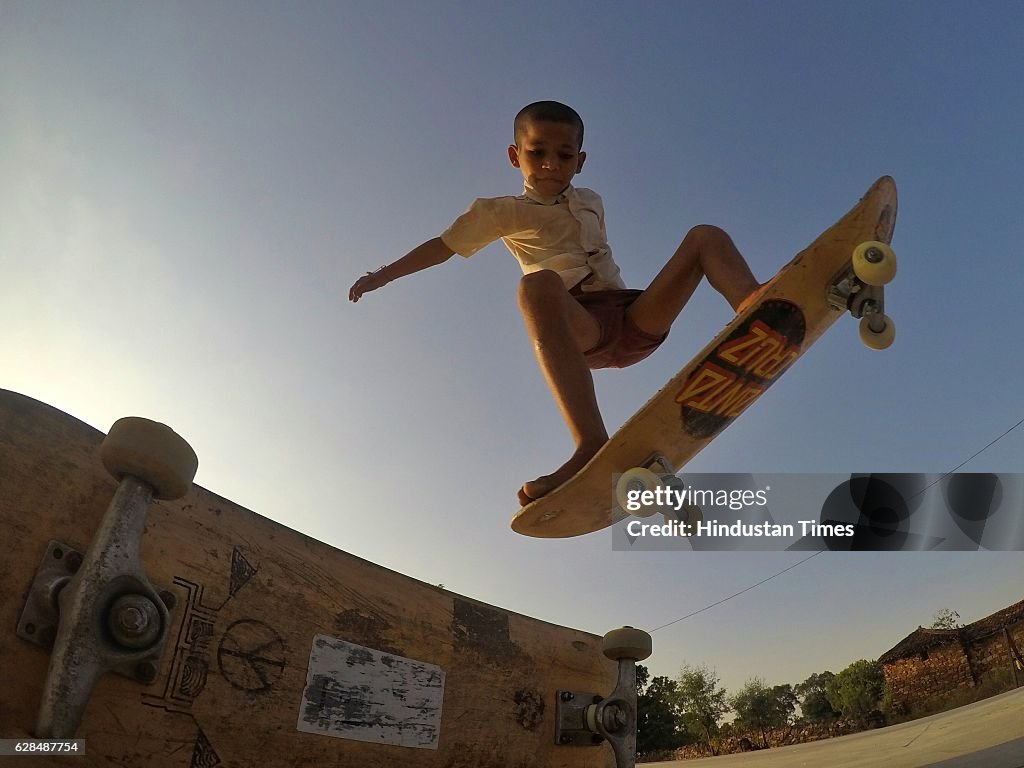 Special Story On Janwaar Castle, Indias First Rural Skate Park