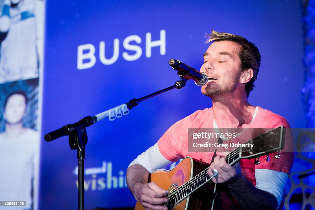 Bush Lead Singer Bush Lead Singer Gavin Rossdale performs at the 4th Annual Wishing ...