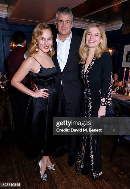 Charlotte Dellal, Jay Jopling and Alexa Hirschfeld attend an intimate dinner to celebrate the launch of the Charlotte Olympia for Paperless Post...