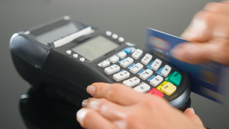Pin Code Pos Pos Terminal Card Videos and HD Footage - Getty Images