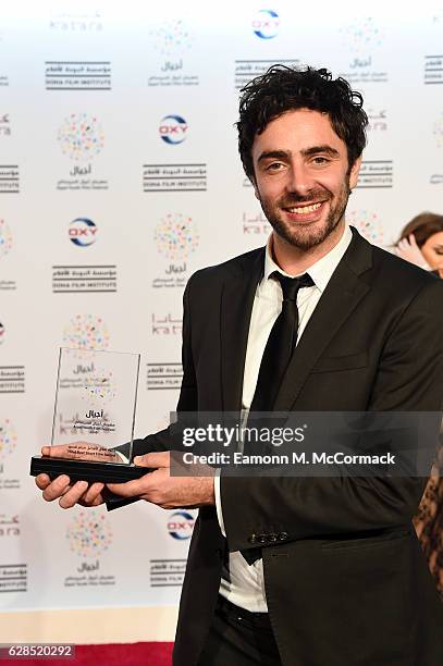 Steven Wouterlood attends the closing ceremony and screening of 'The Red Turtle' during the Ajyal Youth Film Festival on December 5, 2016 in Doha,...