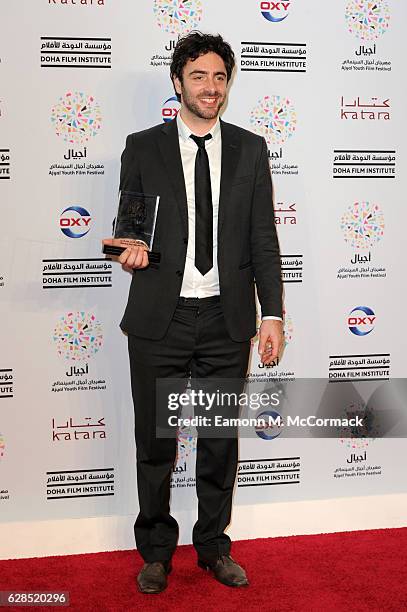 Steven Wouterlood attends the closing ceremony and screening of 'The Red Turtle' during the Ajyal Youth Film Festival on December 5, 2016 in Doha,...