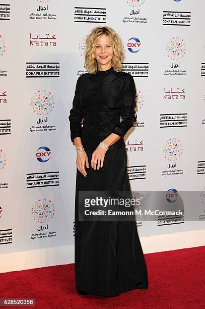 Meg Ryan attends the closing ceremony and screening of 'The Red Turtle' during the Ajyal Youth Film Festival on December 5, 2016 in Doha, Qatar.