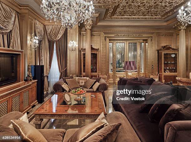 159 Gold Mansion Interior Stock Photos, High-Res Pictures, and Images ...