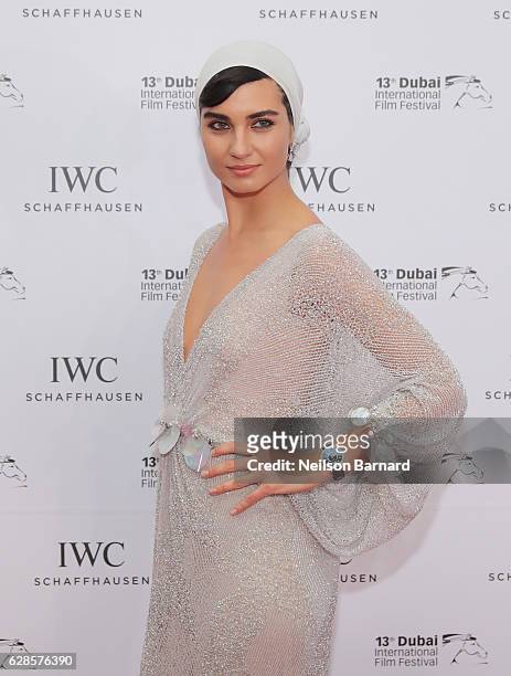 Tuba Buyukustun attends the IWC Filmmaker Award during day two of the 13th annual Dubai International Film Festival held at the One and Only Hotel on...