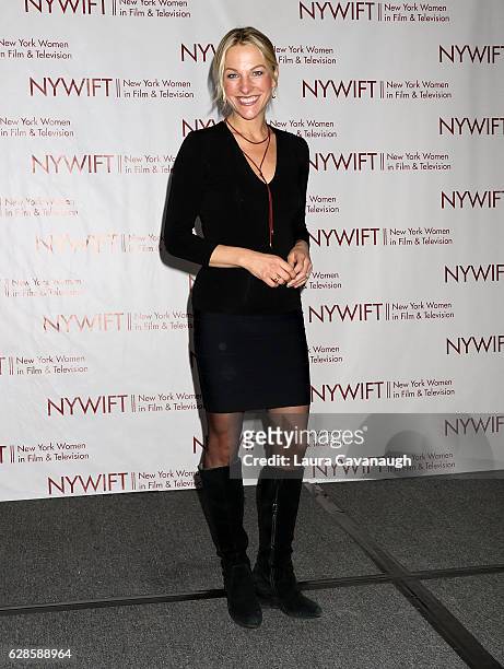 Lindsay Czarniak attends 37th Annual Muse Awards at New York Hilton Midtown on December 8, 2016 in New York City.