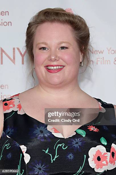 Actress Jen Ponton attends the 37th Annual Muse Awards at New York Hilton Midtown on December 8, 2016 in New York City.