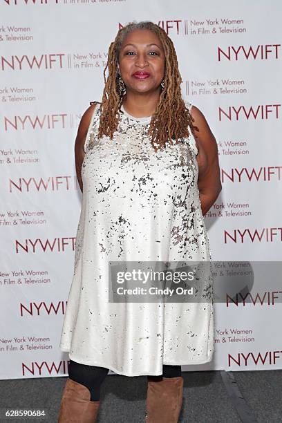 Producer Lisa Cortes attends the 37th Annual Muse Awards at New York Hilton Midtown on December 8, 2016 in New York City.