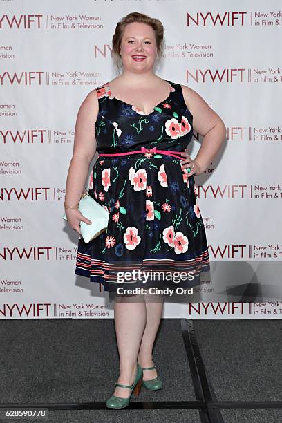 Actress Jen Ponton attends the 37th Annual Muse Awards at New York Hilton Midtown on December 8, 2016 in New York City.