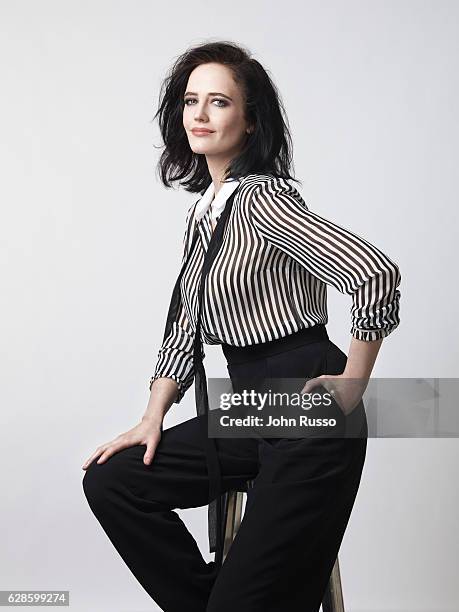 Actress Eva Green is photographed for 20th Century Fox on June 1, 2016 in London, England.