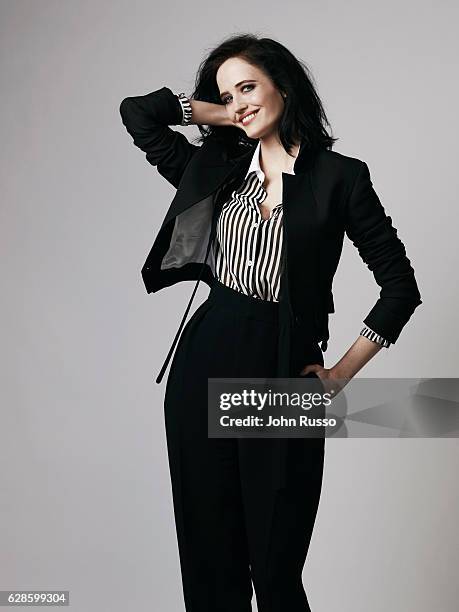 Actress Eva Green is photographed for 20th Century Fox on June 1, 2016 in London, England.