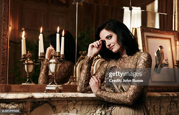 Actress Eva Green is photographed for 20th Century Fox on June 1, 2016 in London, England.