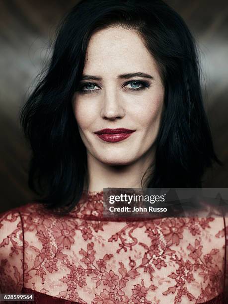 Actress Eva Green is photographed for 20th Century Fox on June 1, 2016 in London, England.