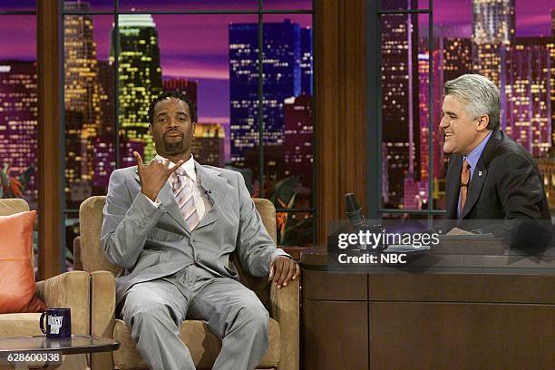 Episode 2728 -- Pictured: Actor Shawn Wayans during an interview with host Jay Leno on June 15, 2004 --