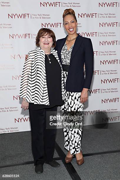 Anita Katz and Joan Baker attend the 37th Annual Muse Awards at New York Hilton Midtown on December 8, 2016 in New York City.