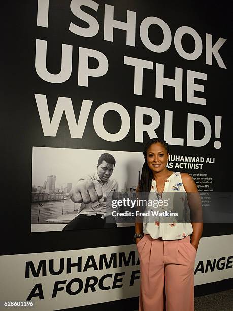 Robin Roberts tours the recently dedicated Smithsonian National Museum of African American History & Culture with Laila Ali, daughter of the late...