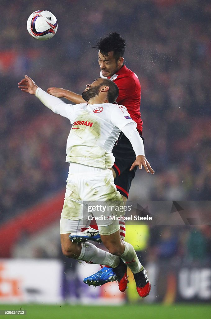 Southampton FC v Hapoel Beer-Sheva FC - UEFA Europa League