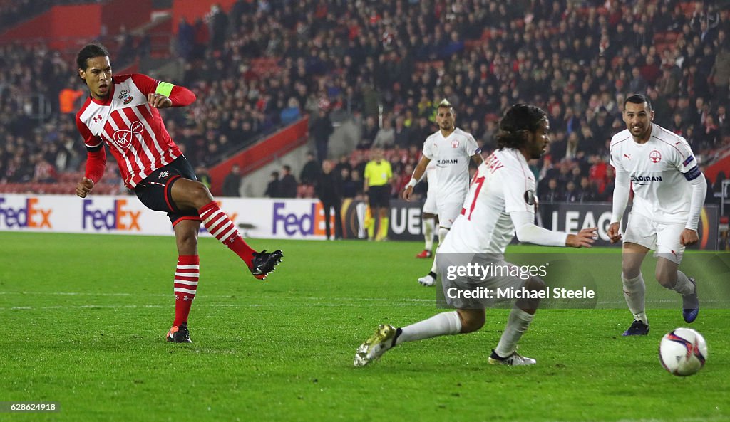 Southampton FC v Hapoel Beer-Sheva FC - UEFA Europa League