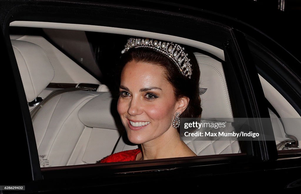 Diplomatic Reception At Buckingham Palace