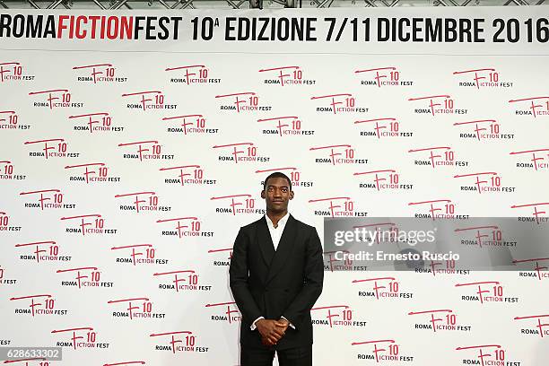 Malachi Kirby attends the 'Roots' red carpet during the Roma Fiction Fest 2016 at The Space Moderno on December 8, 2016 in Rome, Italy.