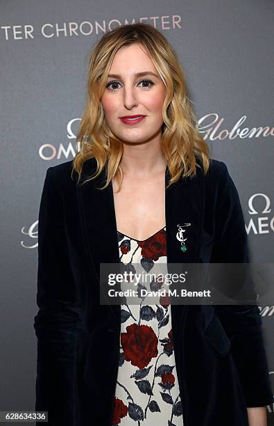 Laura Carmichael attends OMEGA Constellation Globemaster dinner at Marcus on December 8, 2016 in London, England.