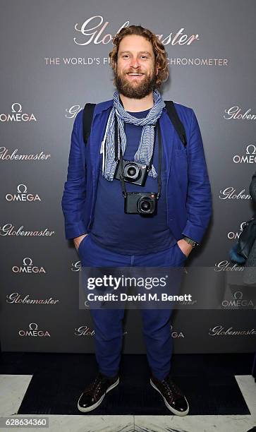 Greg Williams attends OMEGA Constellation Globemaster dinner at Marcus on December 8, 2016 in London, England.