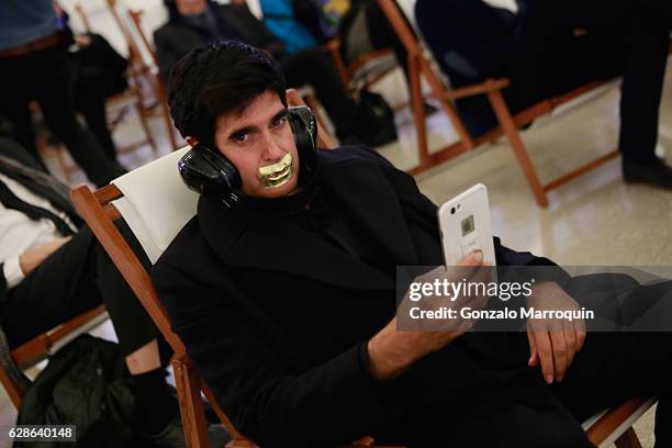 David Copperfield at MARINA 70 at Solomon R. Guggenheim Museum on December 8, 2016 in New York City.