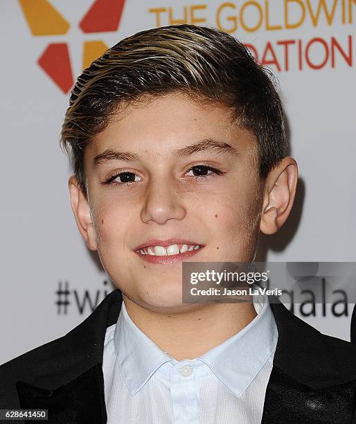 Kingston Rossdale attends the 4th annual Wishing Well winter gala at Hollywood Palladium on December 7, 2016 in Los Angeles, California.