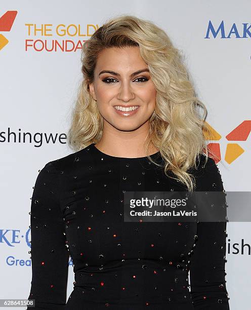 Singer Tori Kelly attends the 4th annual Wishing Well winter gala at Hollywood Palladium on December 7, 2016 in Los Angeles, California.