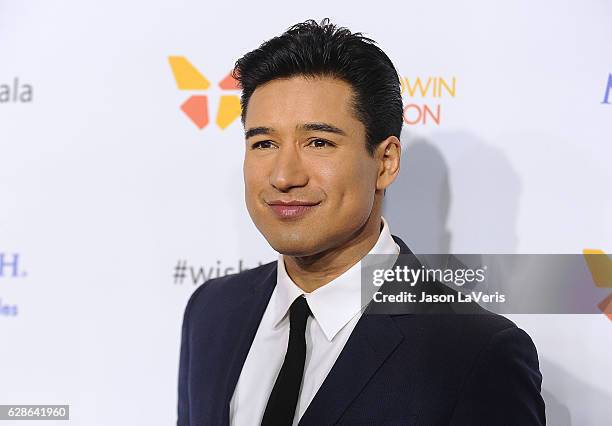 Mario Lopez attends the 4th annual Wishing Well winter gala at Hollywood Palladium on December 7, 2016 in Los Angeles, California.