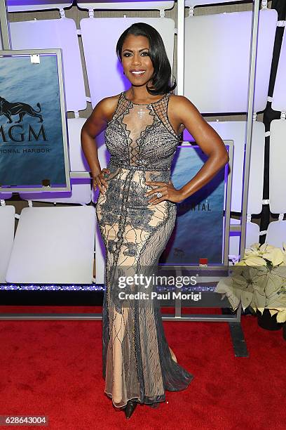 Omarosa Manigault attends the MGM National Harbor Grand Opening Gala on December 8, 2016 in National Harbor, Maryland.