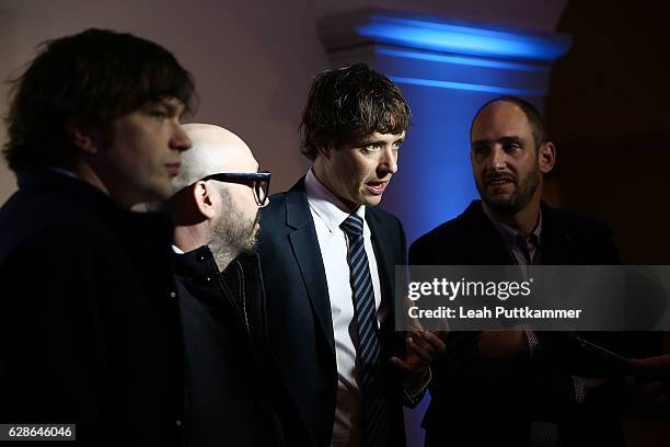 Go band attend the 2016 American Ingenuity Awards at National Portrait Gallery on December 8, 2016 in Washington, DC.