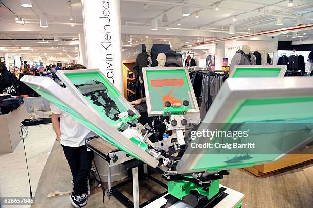 Atmosphere at Guys' Night Out at Lord & Taylor with Sterling Shepard, Jason Pierre Paul and Frankie Edgar on December 8, 2016 in New York City.