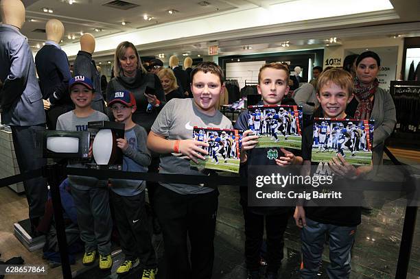 Atmosphere at Guys' Night Out at Lord & Taylor with Sterling Shepard, Jason Pierre Paul and Frankie Edgar on December 8, 2016 in New York City.