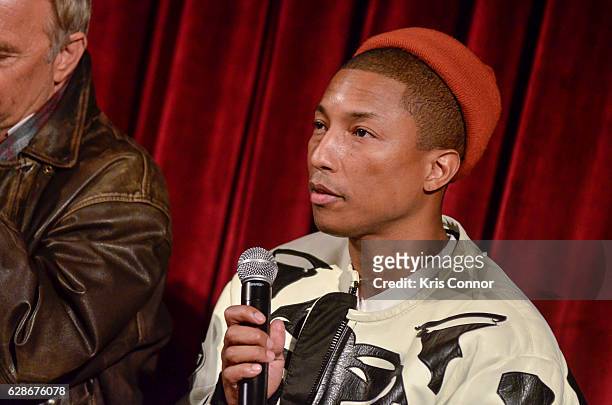 Pharrell Williams attends an official academy screening of HIDDEN FIGURES hosted by the The Academy of Motion Picture Arts and Sciences at MOMA -...