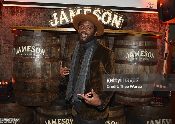 Grammy Award winner, Gary Clark Jr. Celebrates the launch of Jameson Music with a special performance by The London Souls at Pianos in NYC.