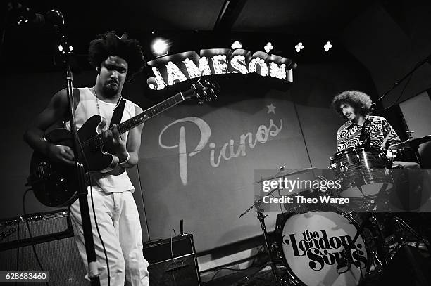 Tash Neal and Chris St. Hilaire of The London Souls perform celebrating the launch of Jameson Music at Pianos in NYC.