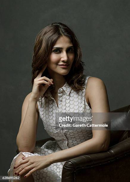Vaani Kapoor poses at a portrait session during day two of the 13th annual Dubai International Film Festival held at the Madinat Jumeriah Complex on...