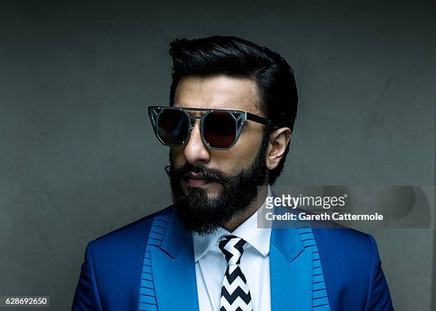 Ranveer Singh poses at a portrait session during day two of the 13th annual Dubai International Film Festival held at the Madinat Jumeriah Complex on...