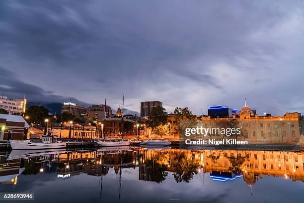 hobart, tasmania, australia - hobart tasmania imagens e fotografias de stock