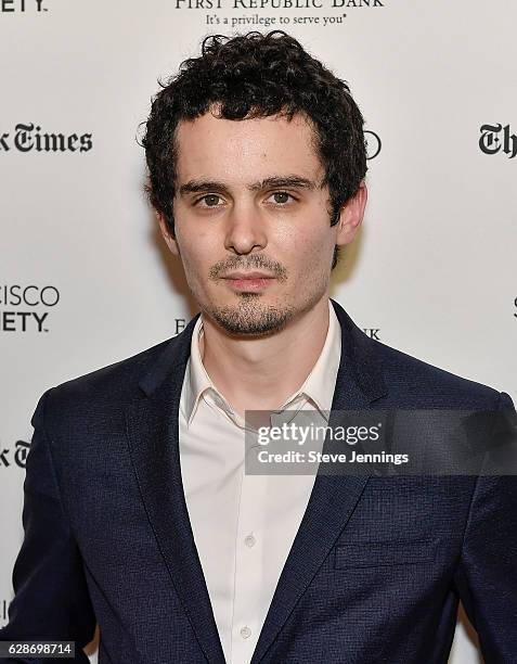 Writer and Director Damien Chazelle attends the SF Film Society Presents SF Honors: 'La La Land' at Castro Theatre on December 8, 2016 in San...