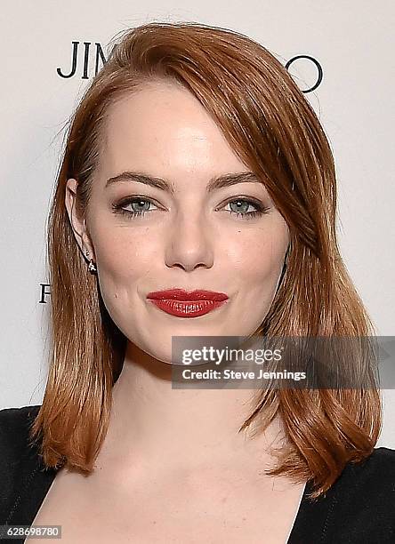 Actress Emma Stone attends the SF Film Society Presents SF Honors: 'La La Land' at Castro Theatre on December 8, 2016 in San Francisco, California.