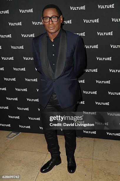 Actor David Harewood arrives at the Vulture Awards Season Party at the Sunset Tower Hotel on December 8, 2016 in West Hollywood, California.