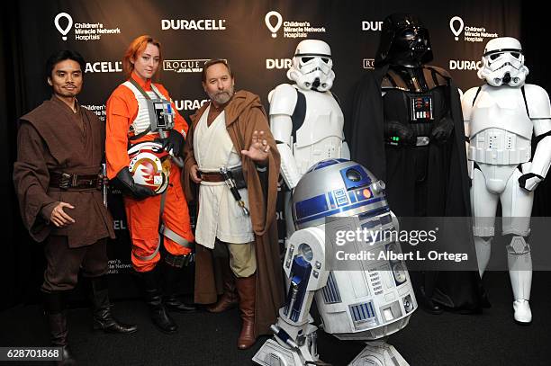 Duracell celebrates its 1 million battery donation to Children's Miracle Network Hospitals nationwide by joining forces with Lucasfilm and "Rogue...