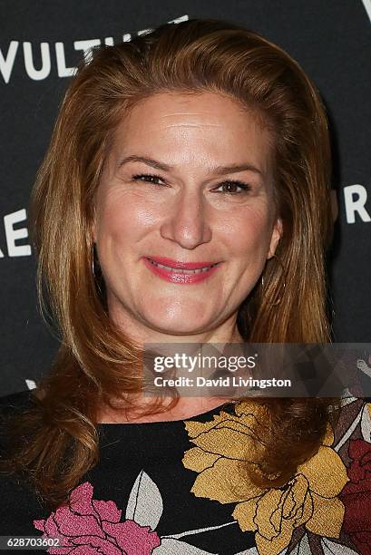 Actress Ana Gasteyer arrives at the Vulture Awards Season Party at the Sunset Tower Hotel on December 8, 2016 in West Hollywood, California.